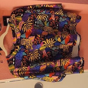 Nooworks Tropi tiger print crop top 4XL